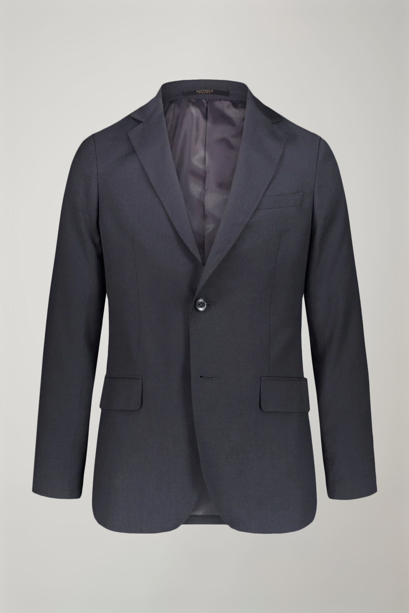 Men's single breasted suit mix size smoke image number 4